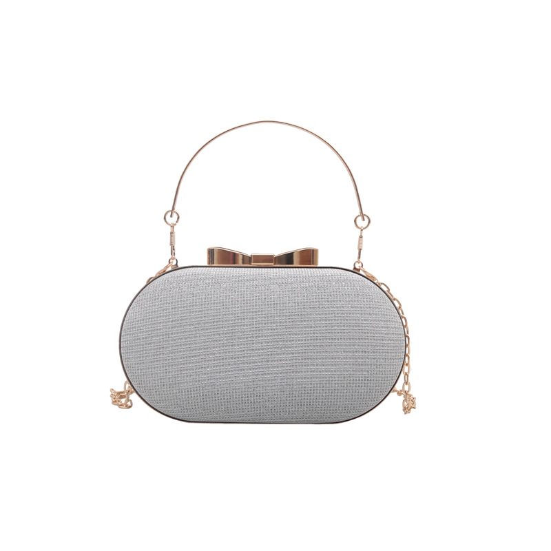 Quilted Chain Top-Handle Crossbody Bag view 9