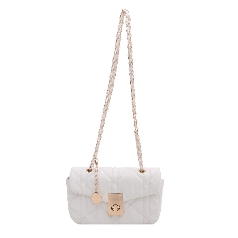 Quilted Chain Square Crossbody Bag view 6