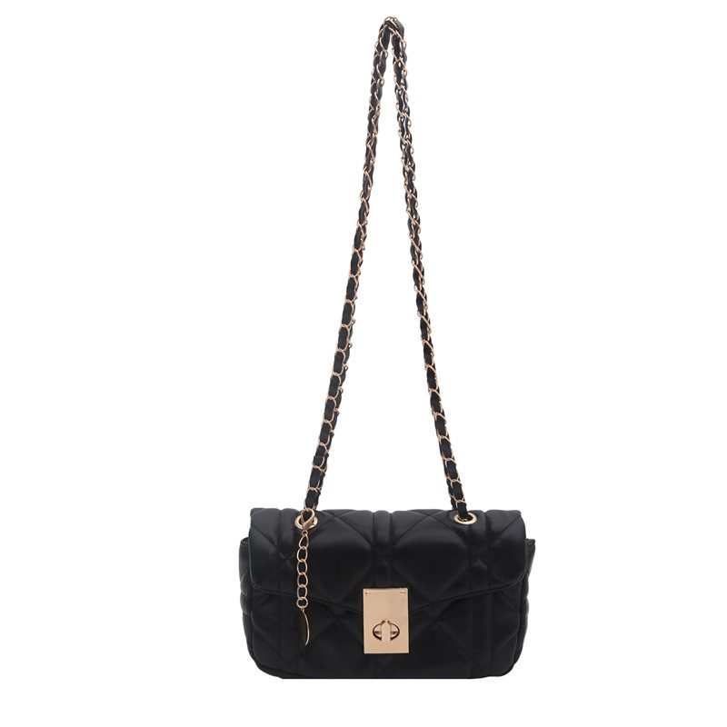 Quilted Chain Square Crossbody Bag view 7