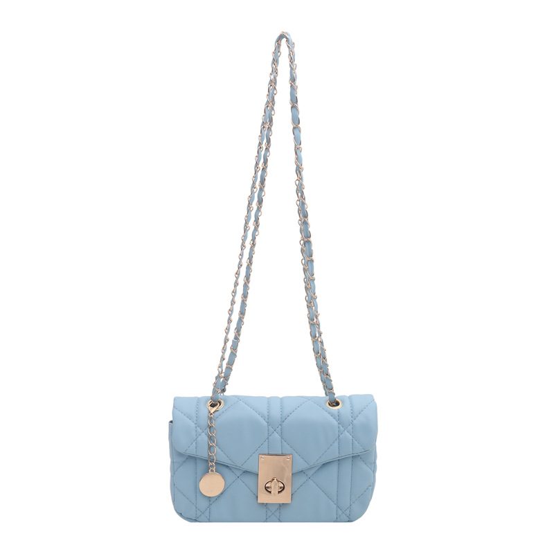Quilted Chain Square Crossbody Bag view 8