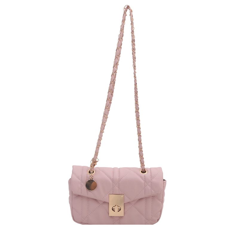 Quilted Chain Square Crossbody Bag view 9