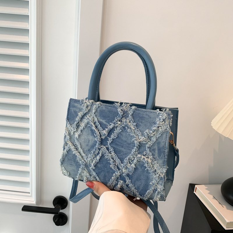 Large Quilted Tote Crossbody Bag view 2
