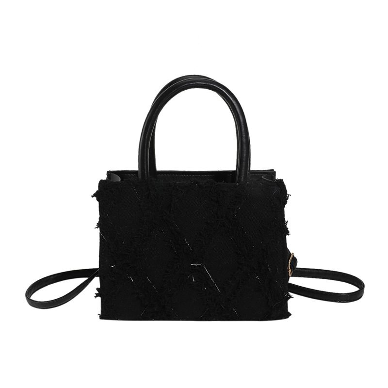 Large Quilted Tote Crossbody Bag view 6