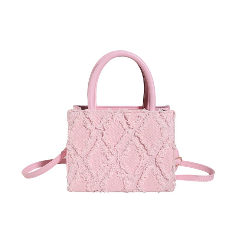 Large Quilted Tote Crossbody Bag view 7