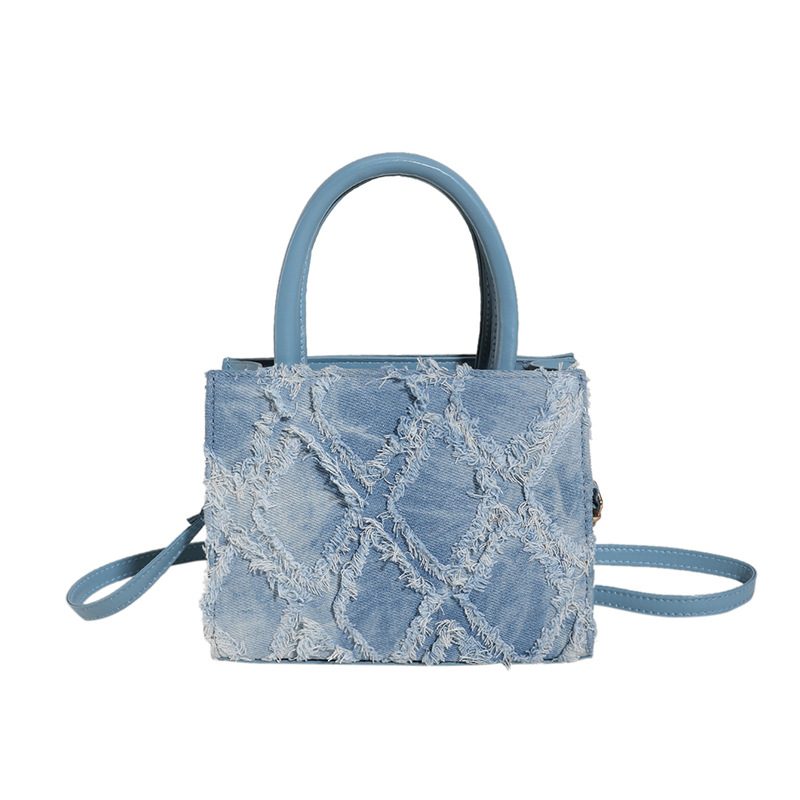 Large Quilted Tote Crossbody Bag view 8