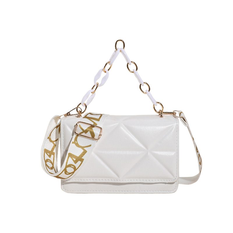 Quilted Chain Top-Handle Crossbody Bag view 6