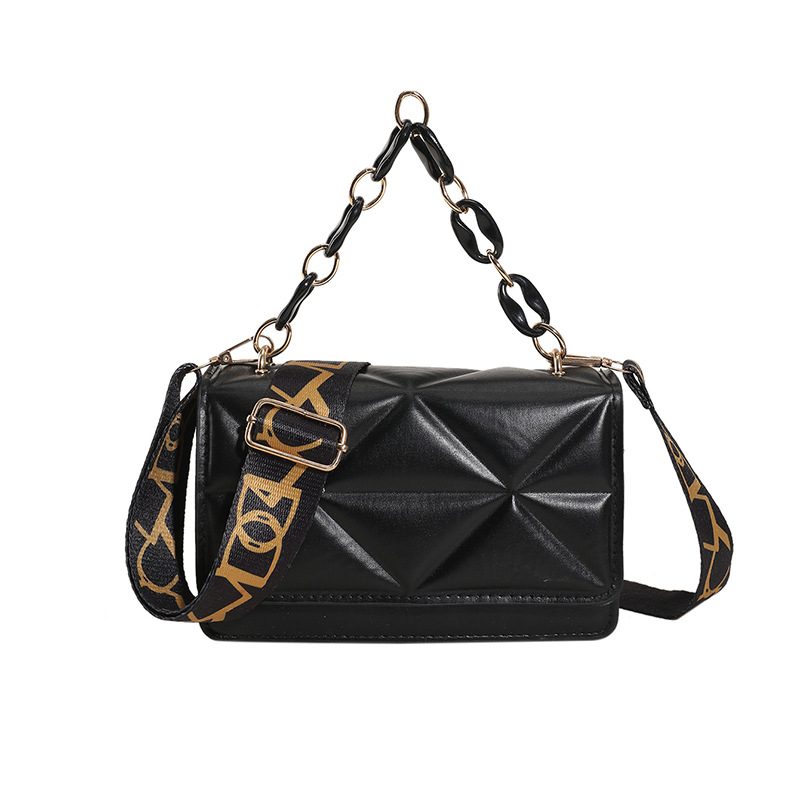 Quilted Chain Top-Handle Crossbody Bag view 7