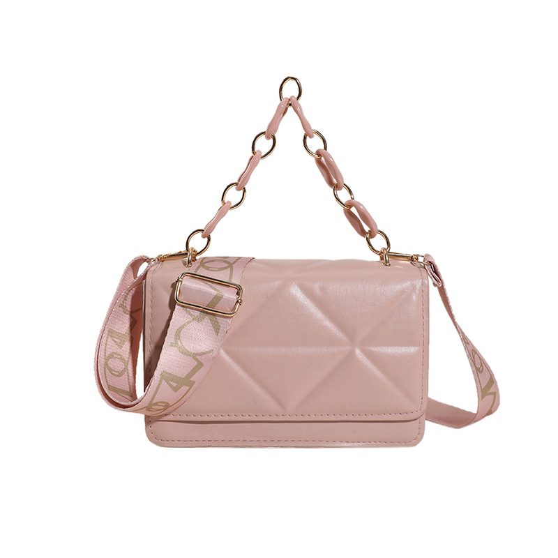 Quilted Chain Top-Handle Crossbody Bag view 8