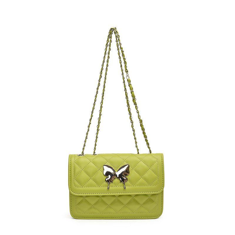 Quilted Chain Crossbody Mini Square Bag view 10