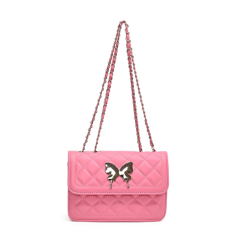 Quilted Chain Crossbody Mini Square Bag view 8