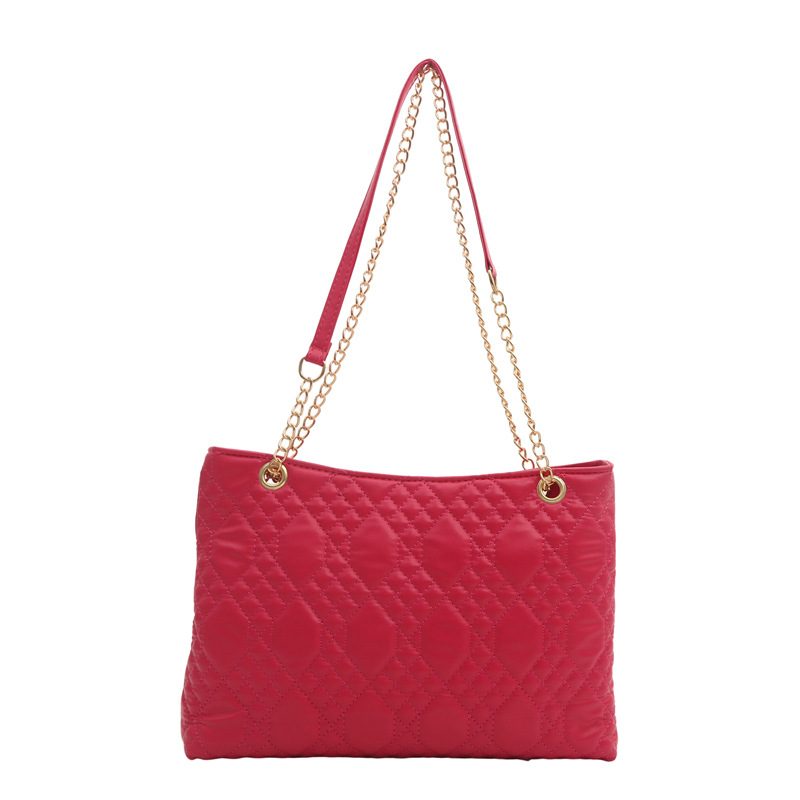 Quilted Large Capacity Crossbody Shoulder Bag view 8