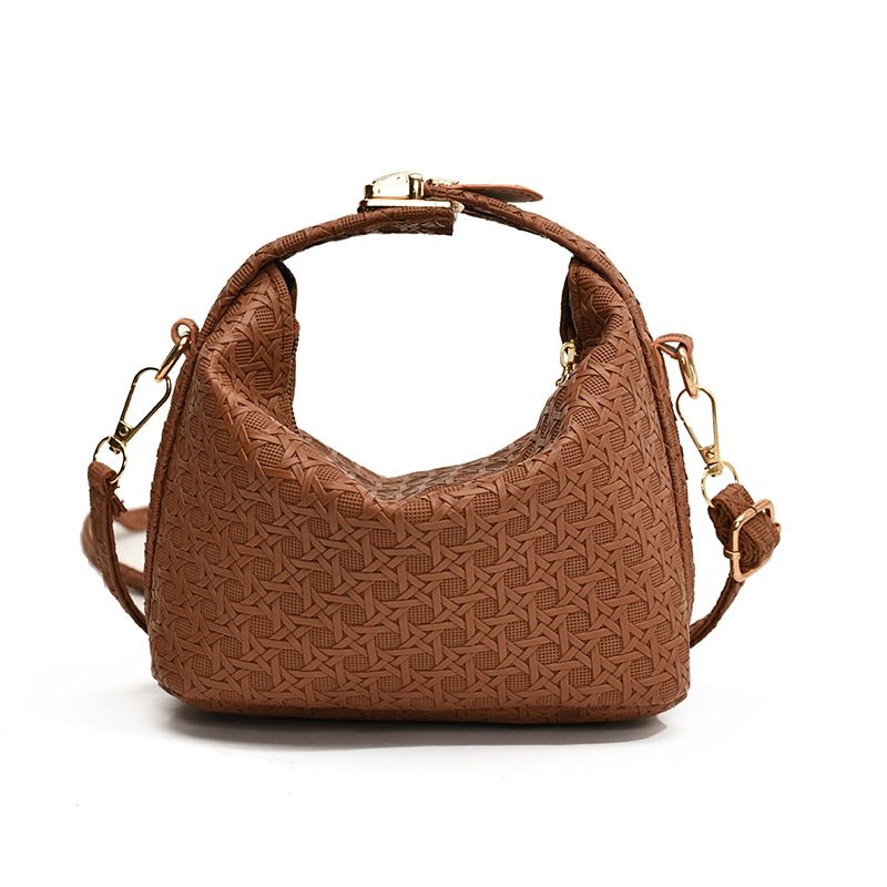 Vintage Quilted Top-Handle Crossbody Bag view 10