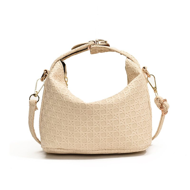 Vintage Quilted Top-Handle Crossbody Bag view 6