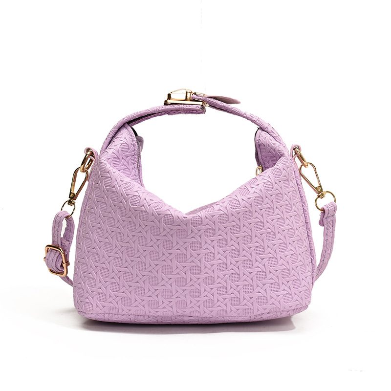 Vintage Quilted Top-Handle Crossbody Bag view 8