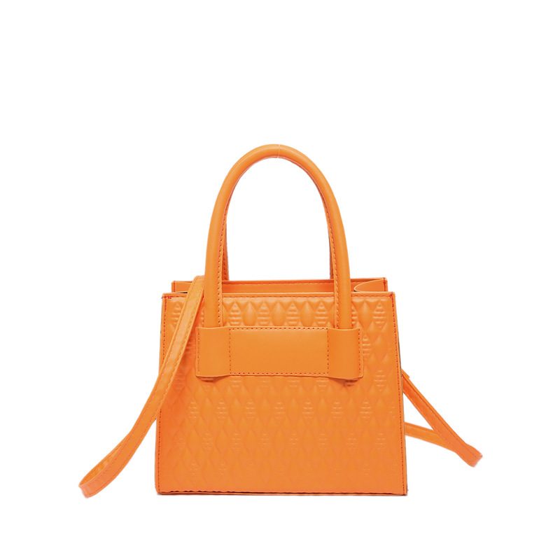 Quilted Diamond Top-Handle Crossbody Bag view 10