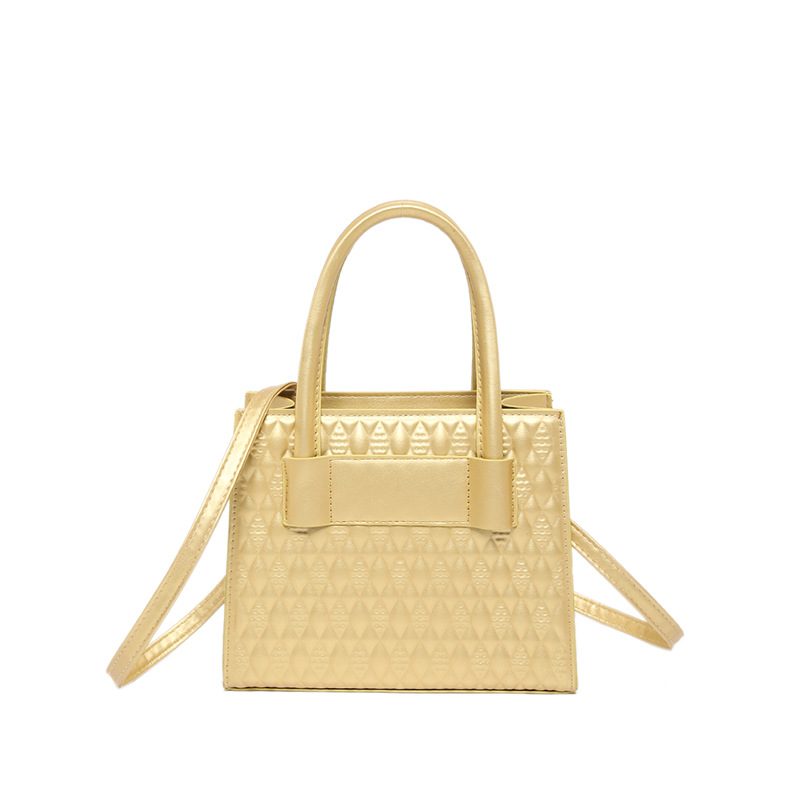 Quilted Diamond Top-Handle Crossbody Bag view 11