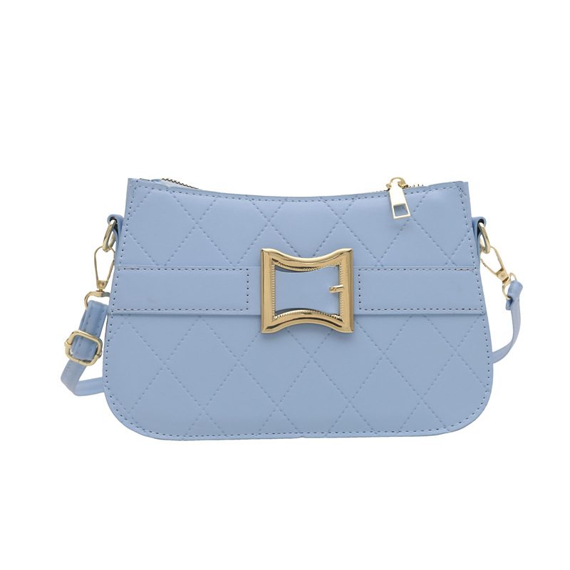 Quilted Stitched Top-Handle Crossbody Bag view 10