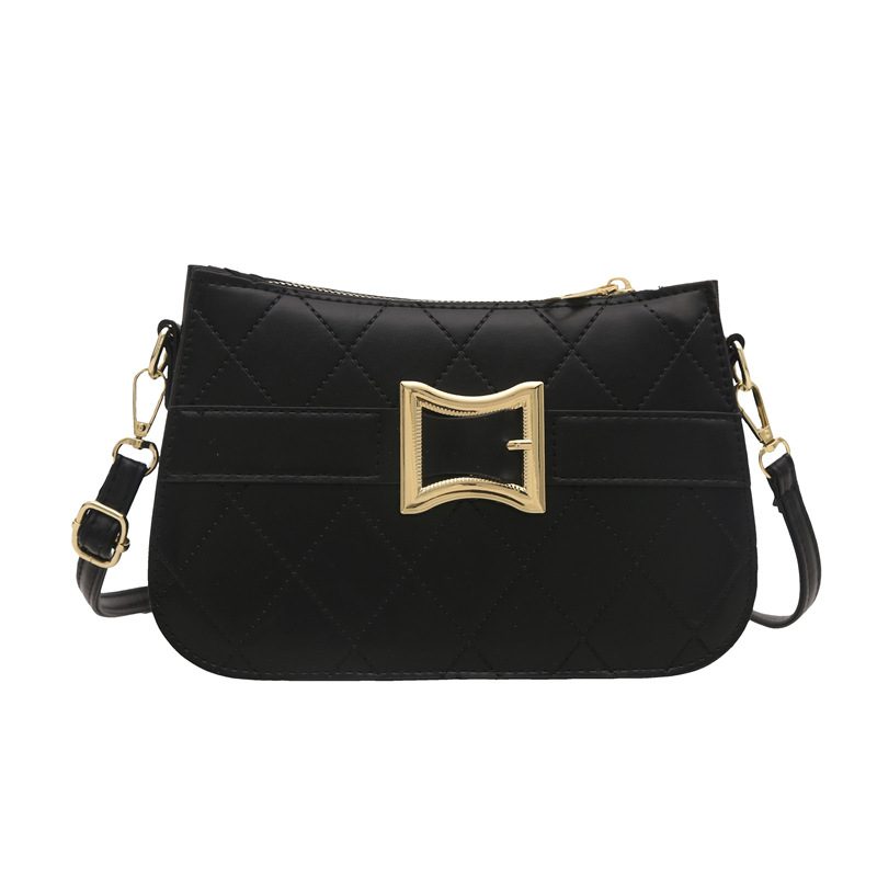Quilted Stitched Top-Handle Crossbody Bag view 5