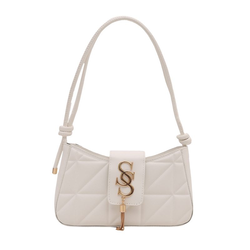 Quilted Minimalist Shoulder Crossbody Bag view 6