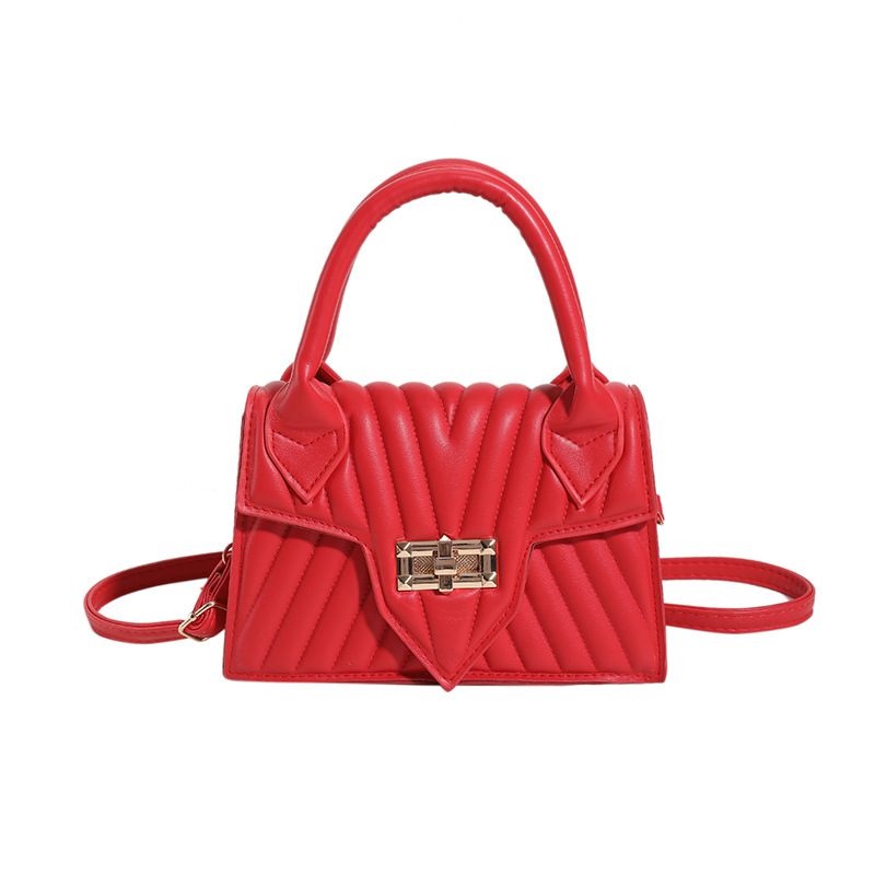 Quilted Candy Color Top-Handle Crossbody Bag view 11