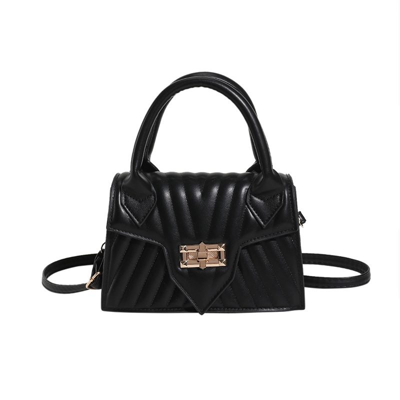 Quilted Candy Color Top-Handle Crossbody Bag view 7
