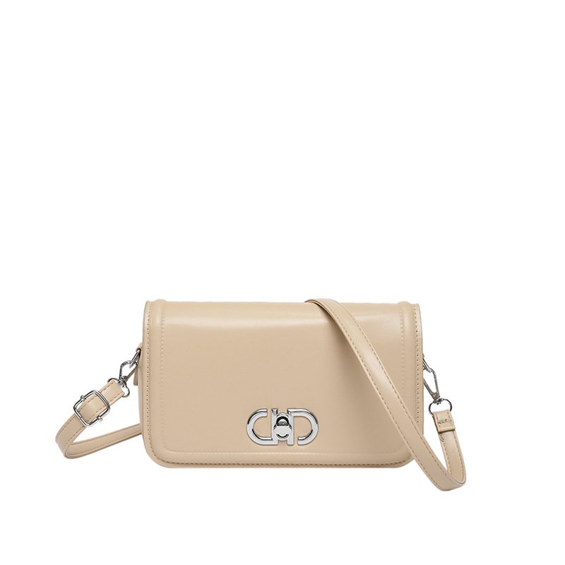 Quilted Lock Crossbody Square Bag view 11