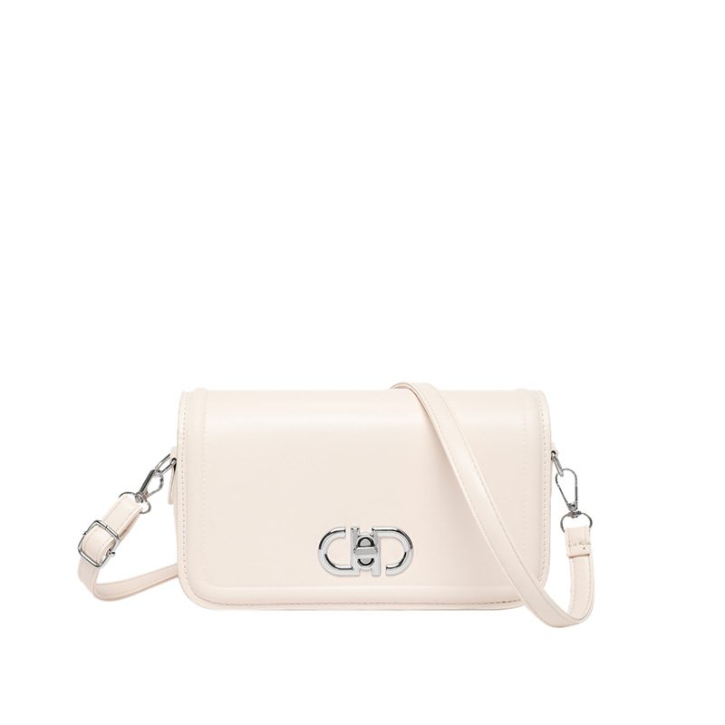 Quilted Lock Crossbody Square Bag view 6
