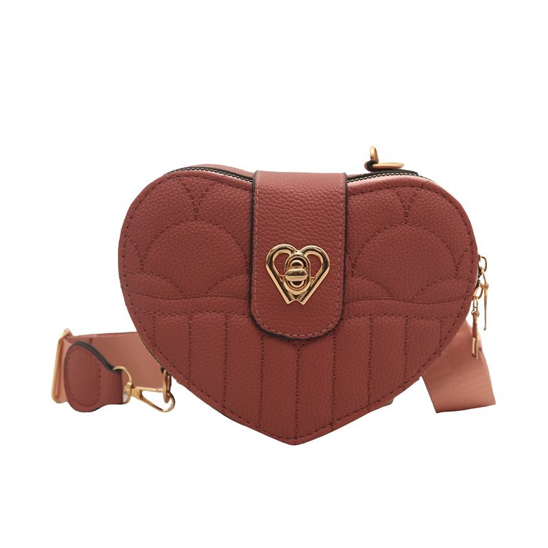Quilted Heart Lock Crossbody Phone Bag view 10