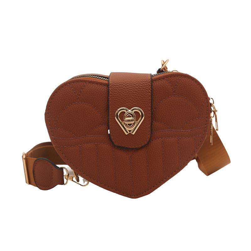Quilted Heart Lock Crossbody Phone Bag view 7