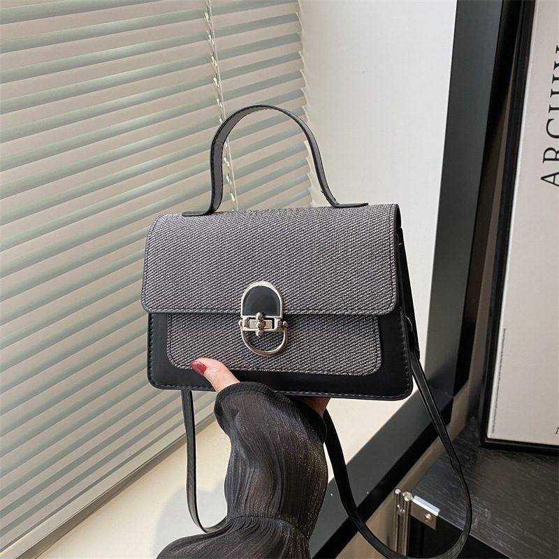 Quilted Lock Mini Square Shoulder Bag view 4