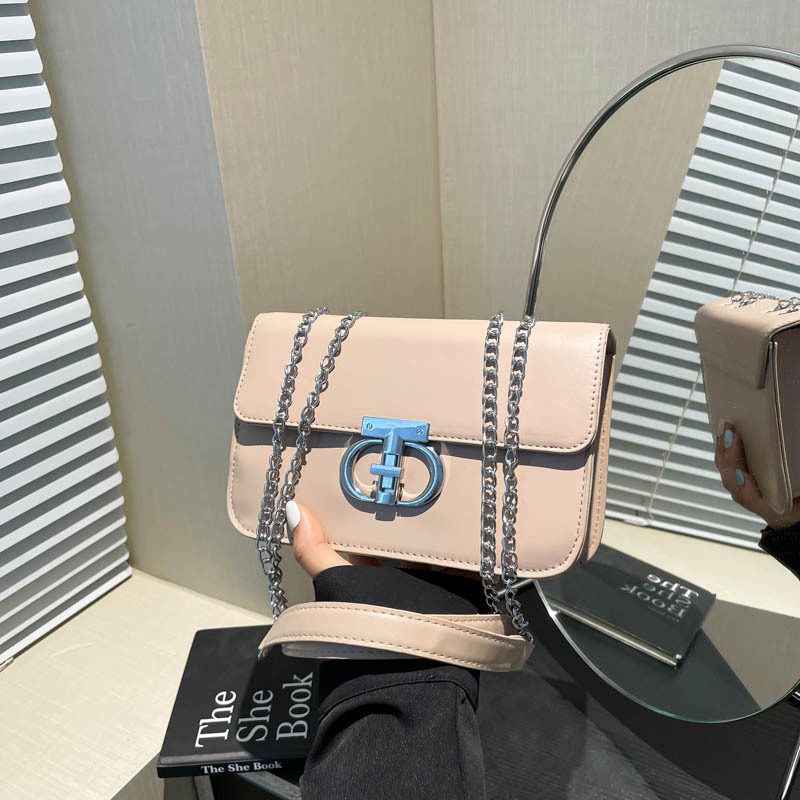 Quilted Lock Top-Handle Crossbody Bag view 2