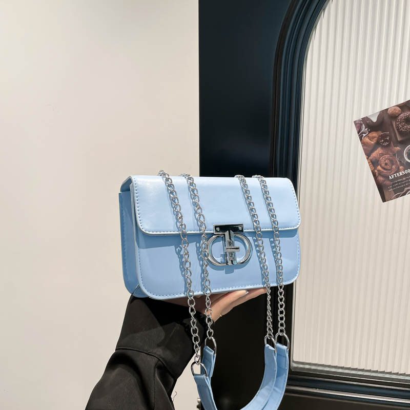 Quilted Lock Top-Handle Crossbody Bag view 4