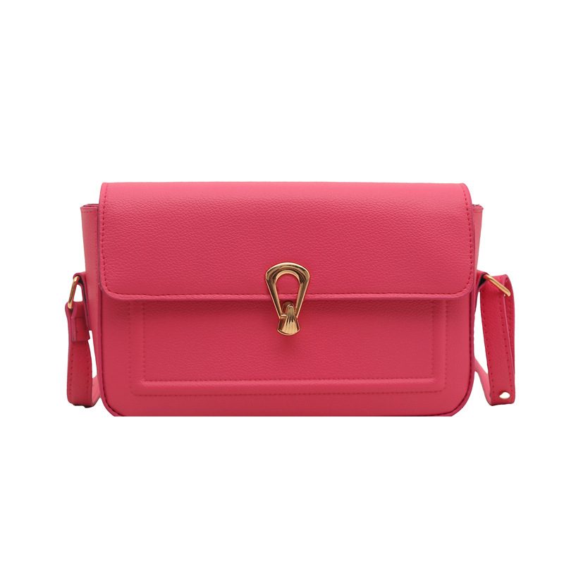 Mini sac bandoulière carré matelassé avec fermoir view 9