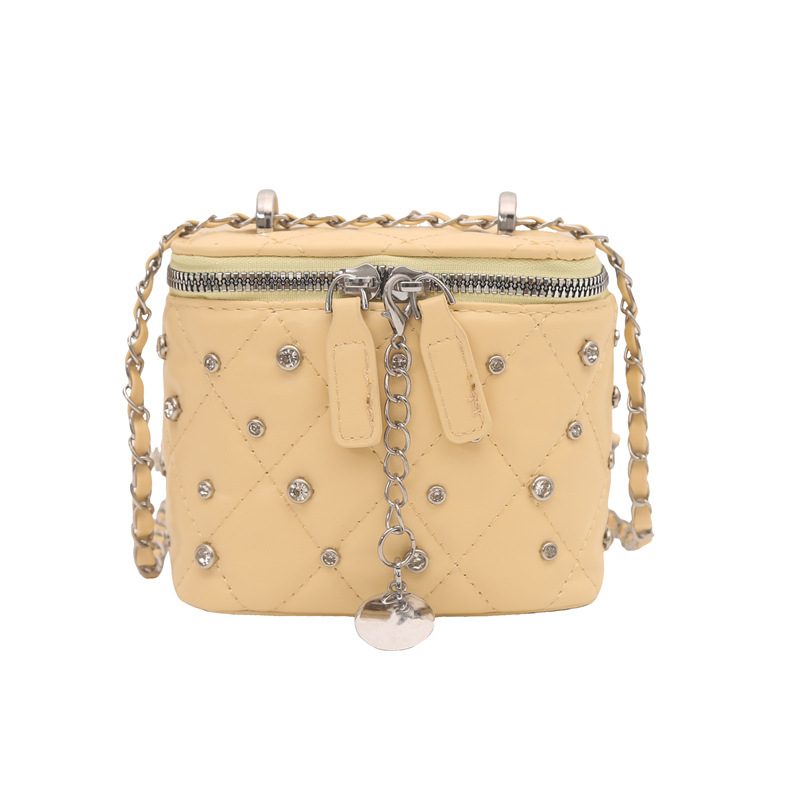 Quilted Chain Mini Crossbody Bag view 5