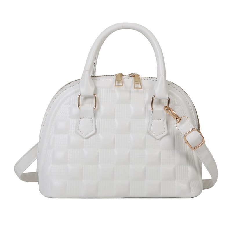 Quilted Embossed Top-Handle Crossbody Bag view 11