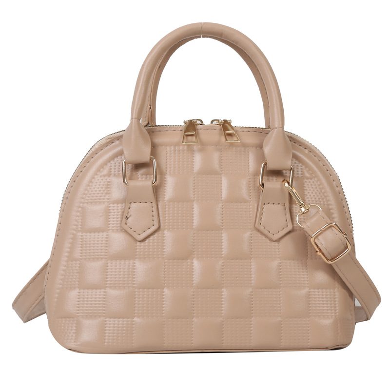 Quilted Embossed Top-Handle Crossbody Bag view 9