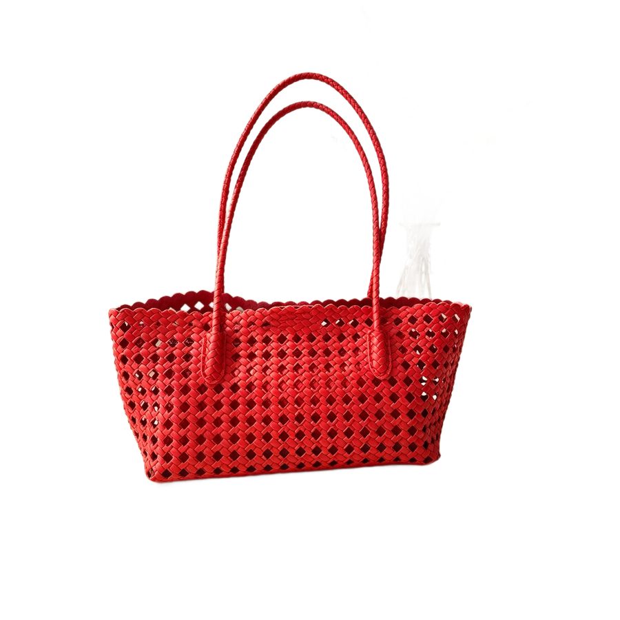 Quilted Large Shoulder Tote Bag Set view 5