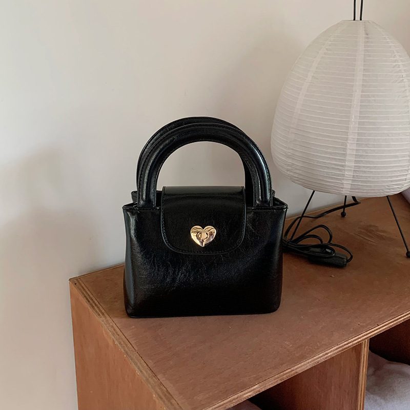 Heart Lock Small Square Crossbody Bag view 6