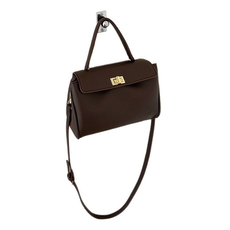 Quilted Lock Mini Square Crossbody Bag view 5