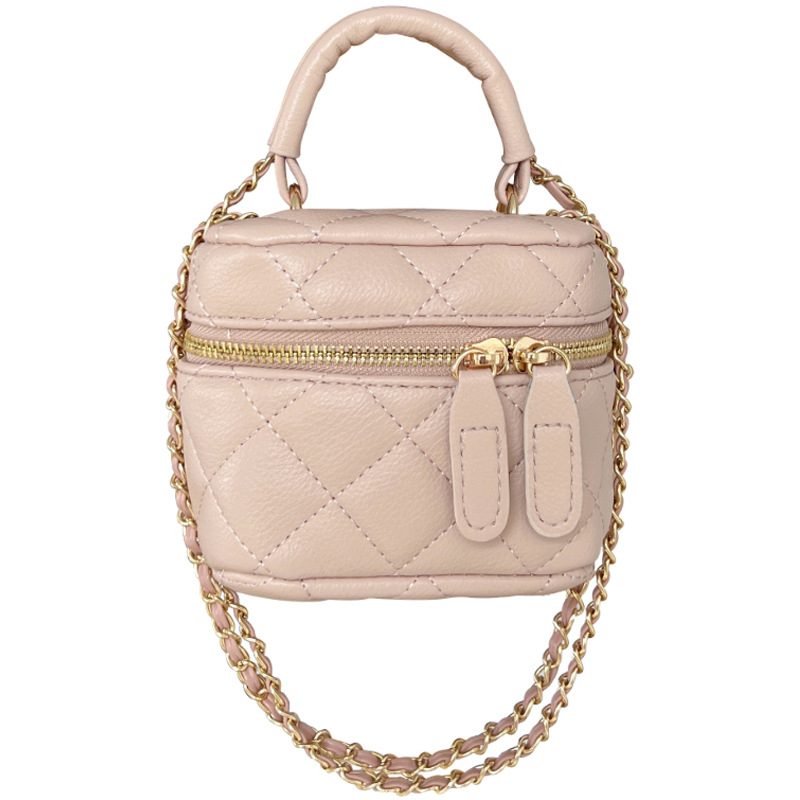 Quilted Mini Chain Top-Handle Crossbody Bag view 5