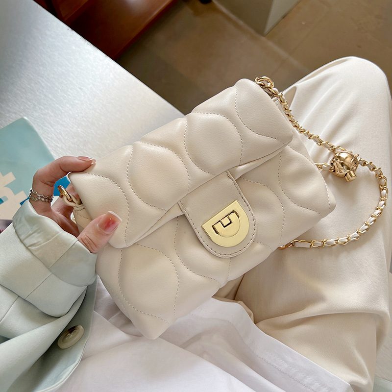 Quilted Chain Shoulder Crossbody Mini Bag view 6