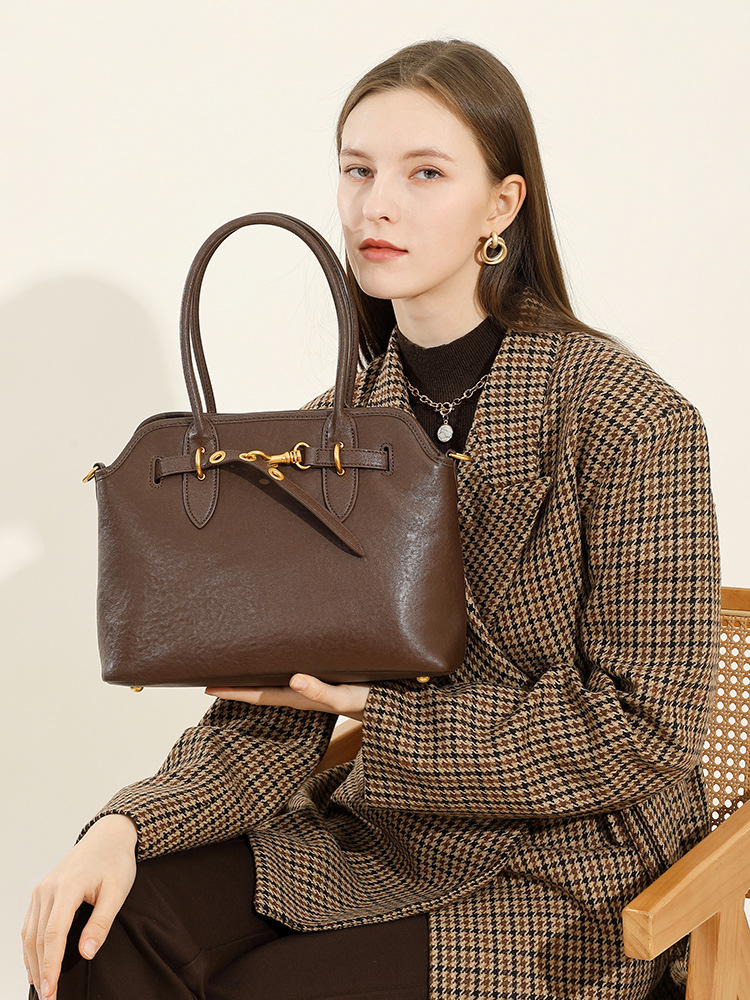 Vintage Large Underarm Hand-Carry Shoulder — Four Rich Colourways Including Red view 2