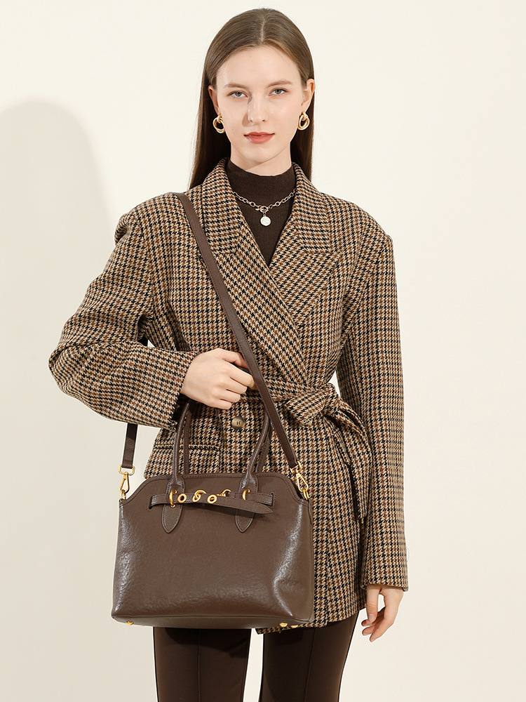 Vintage Large Underarm Hand-Carry Shoulder — Four Rich Colourways Including Red view 3