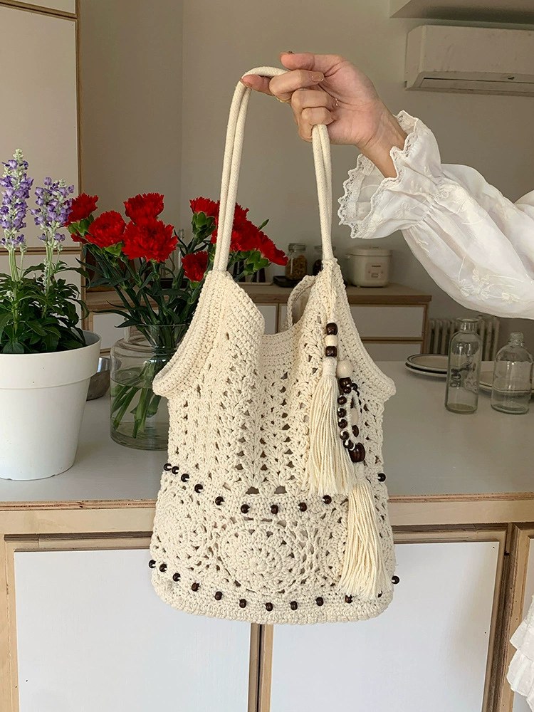 Woven Synthetic Shoulder Bag for wholesale OEM — YANYAN Bags Guangzhou handbag factory