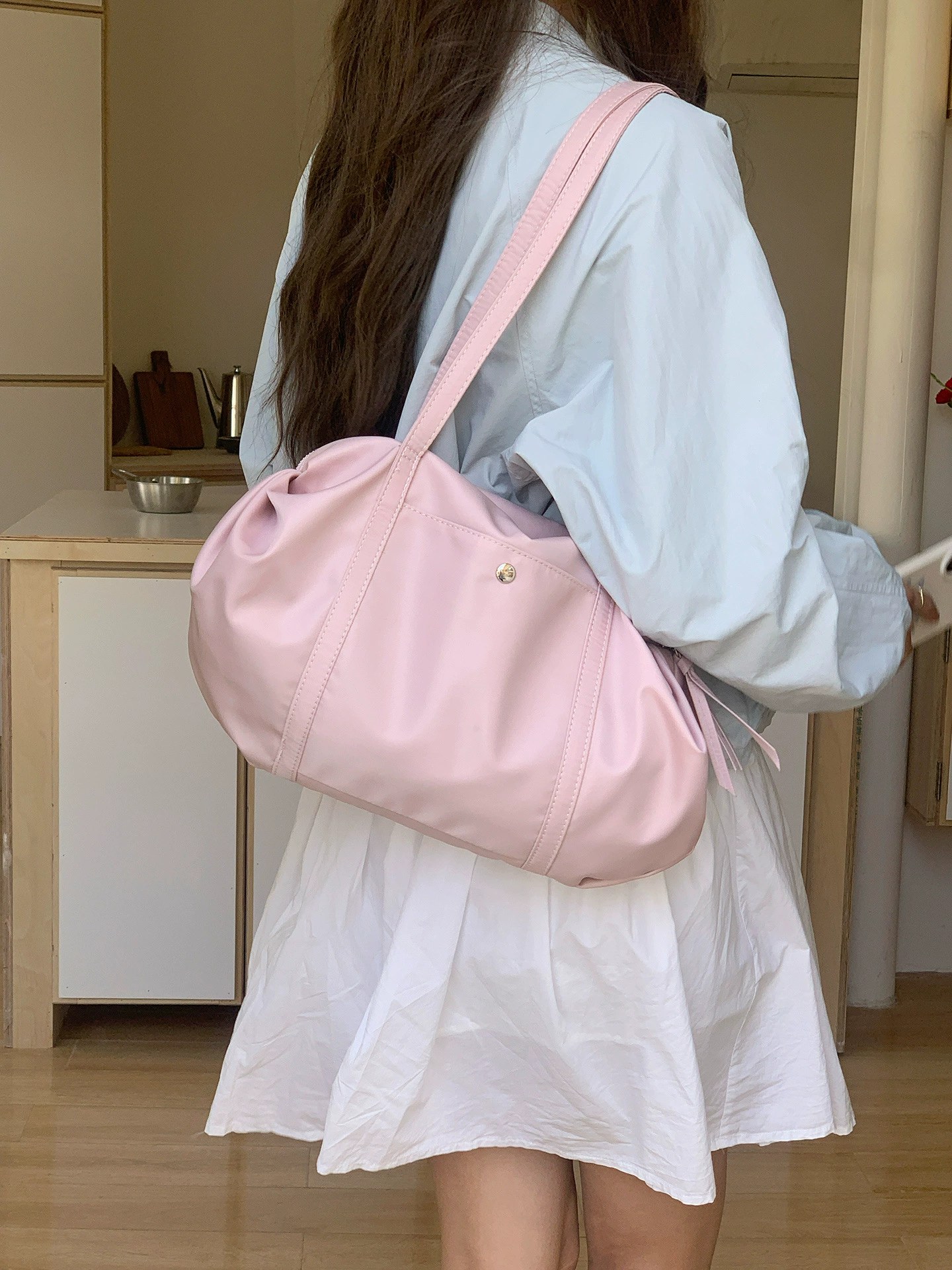 Nylon Shoulder Bag view 4