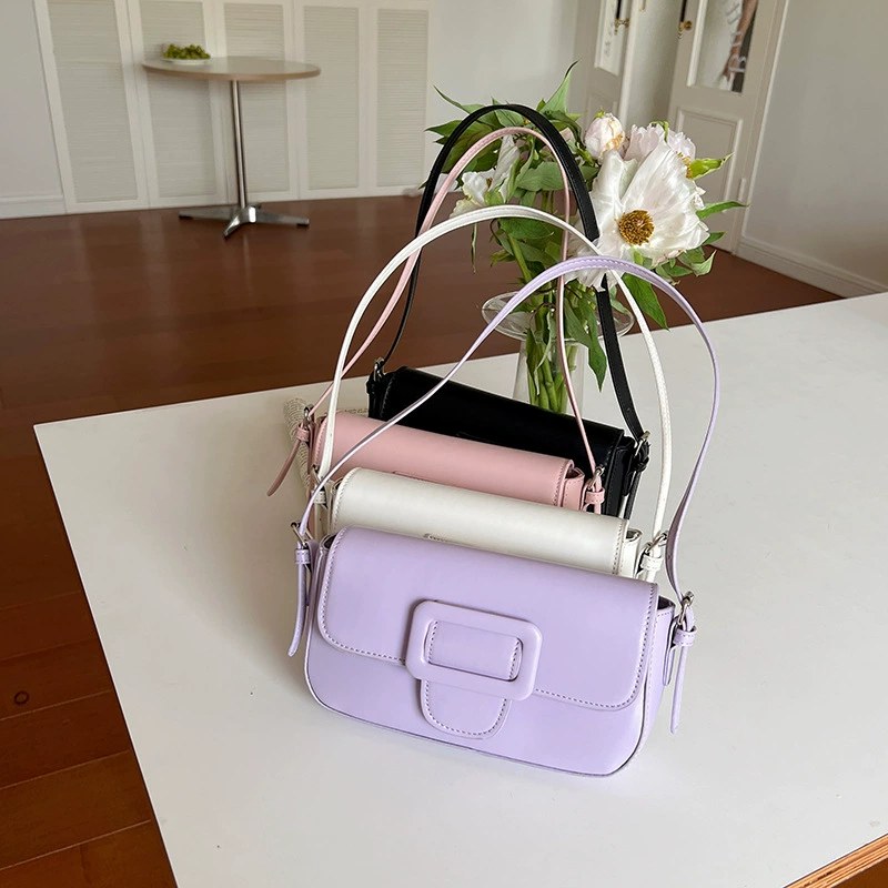 PU Leather Shoulder Bag for wholesale OEM — YANYAN Bags Guangzhou handbag factory