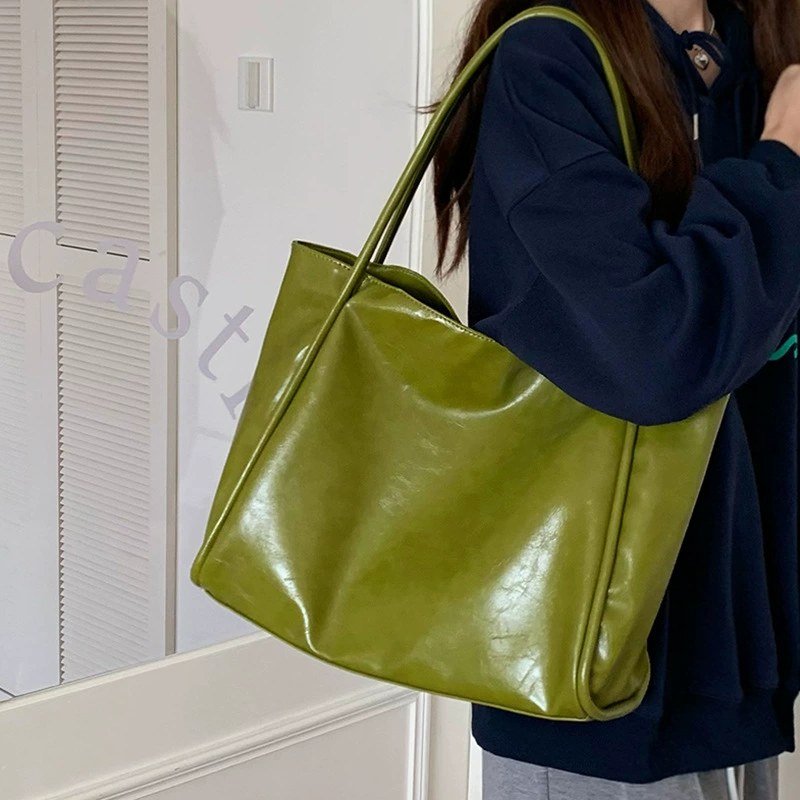 PU Leather Shoulder Bag for wholesale OEM — YANYAN Bags Guangzhou handbag factory