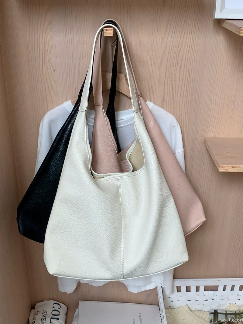 PU Leather Shoulder Bag for wholesale OEM — YANYAN Bags Guangzhou handbag factory