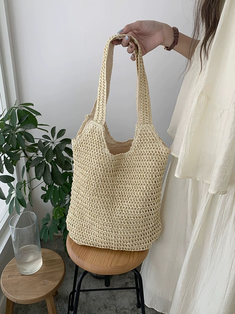 Woven Synthetic Shoulder Bag for wholesale OEM — YANYAN Bags Guangzhou handbag factory
