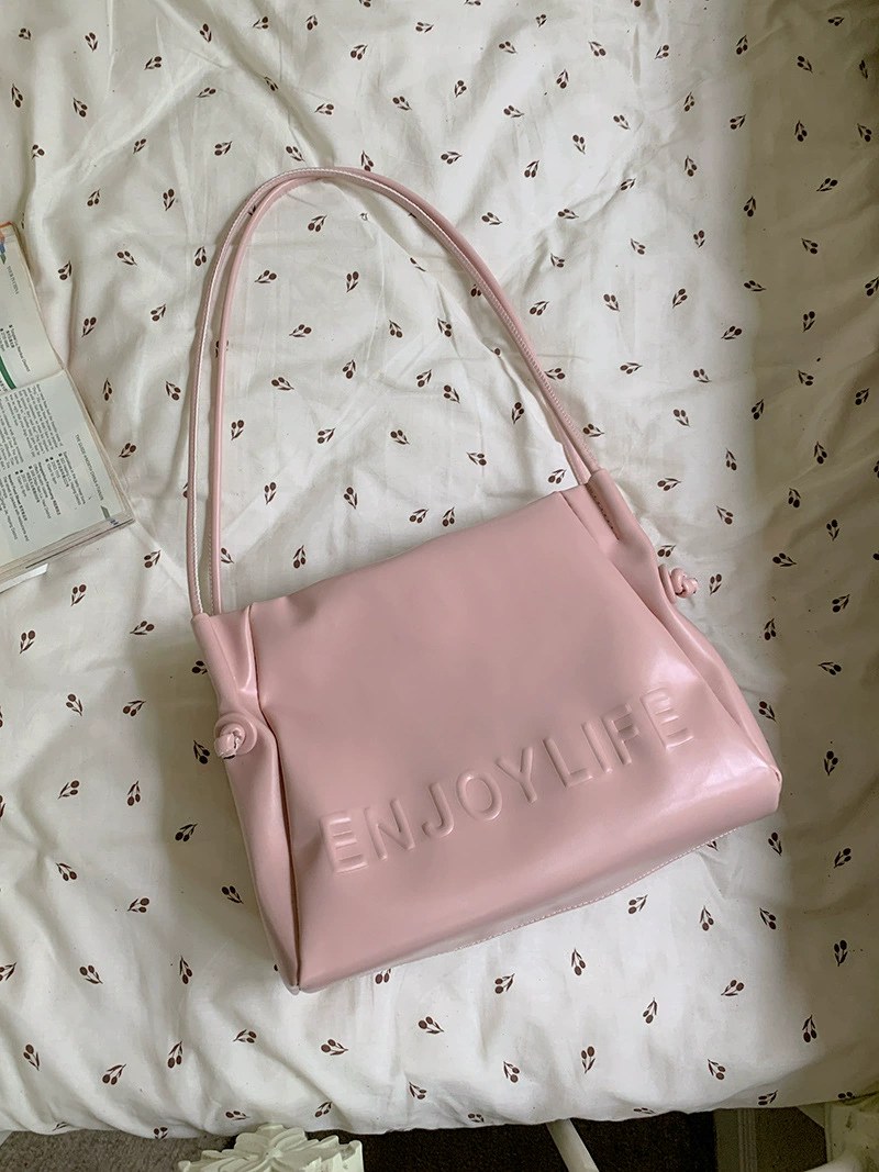 PU Leather Shoulder Bag for wholesale OEM — YANYAN Bags Guangzhou handbag factory